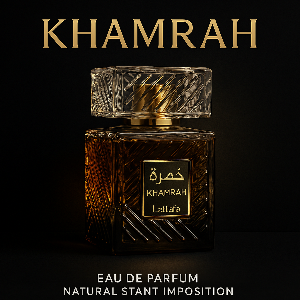 Khamrah Original Perfume for Men - Long-Lasting Arabic Woody Fragrance