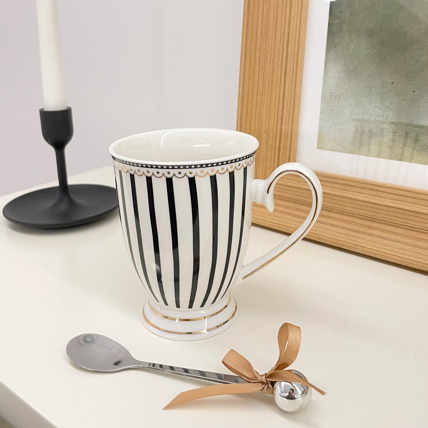 Nordic Vintage Luxury Coffee Cup