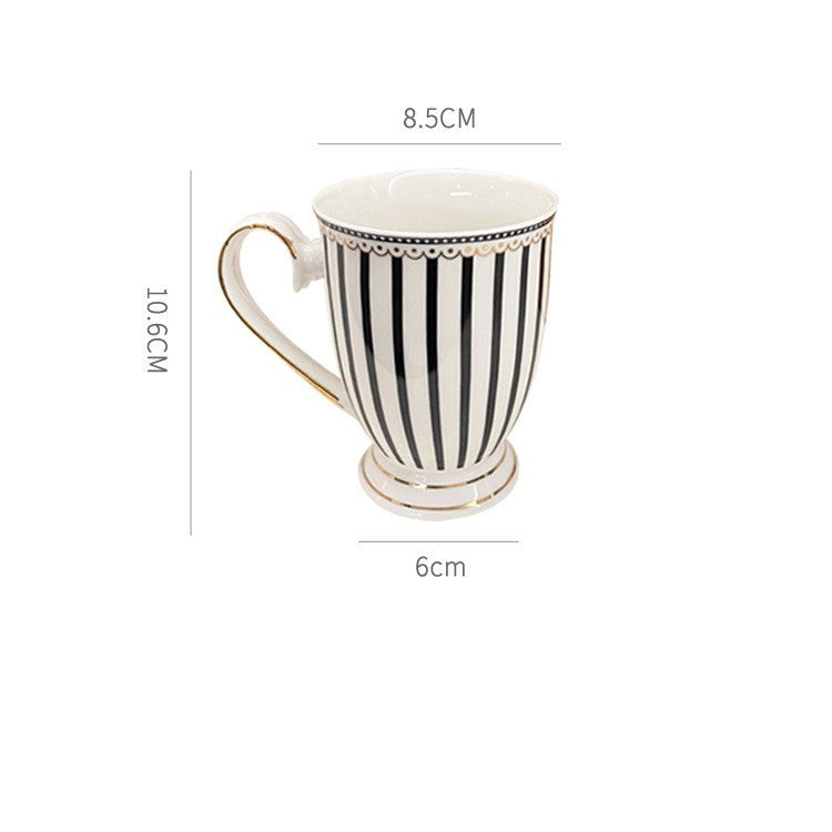 Nordic Vintage Luxury Coffee Cup