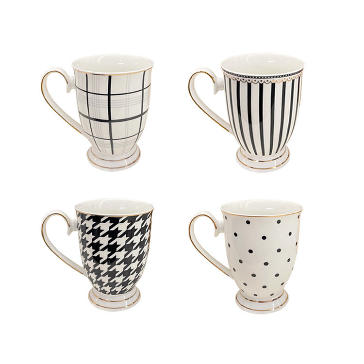 Nordic Vintage Luxury Coffee Cup