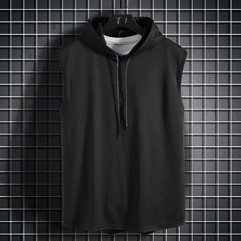 Unisex's Stylish Hooded Tank