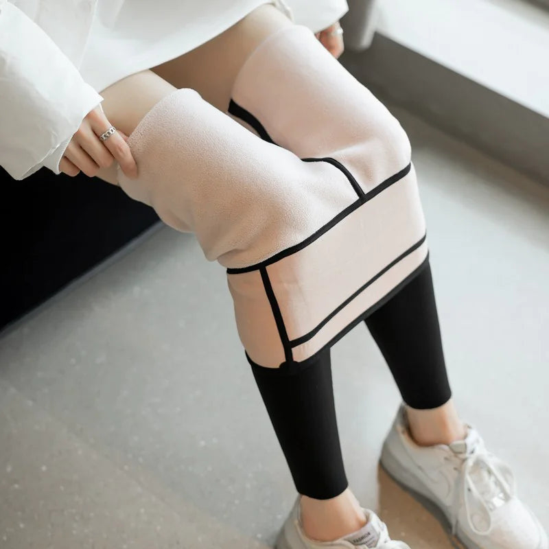 Fleecefodrade varma leggings