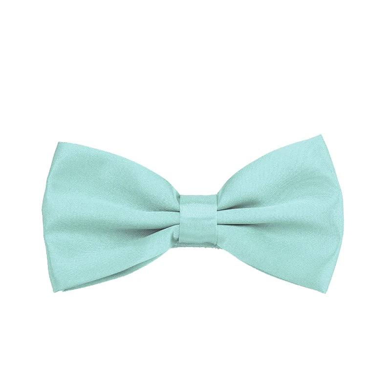 HUISUI 2024 New 43 Color Suit Bow Tie Wedding Gift Solid Party Classic Butterfly Cravat Wholesale Polyester Material Bowtie