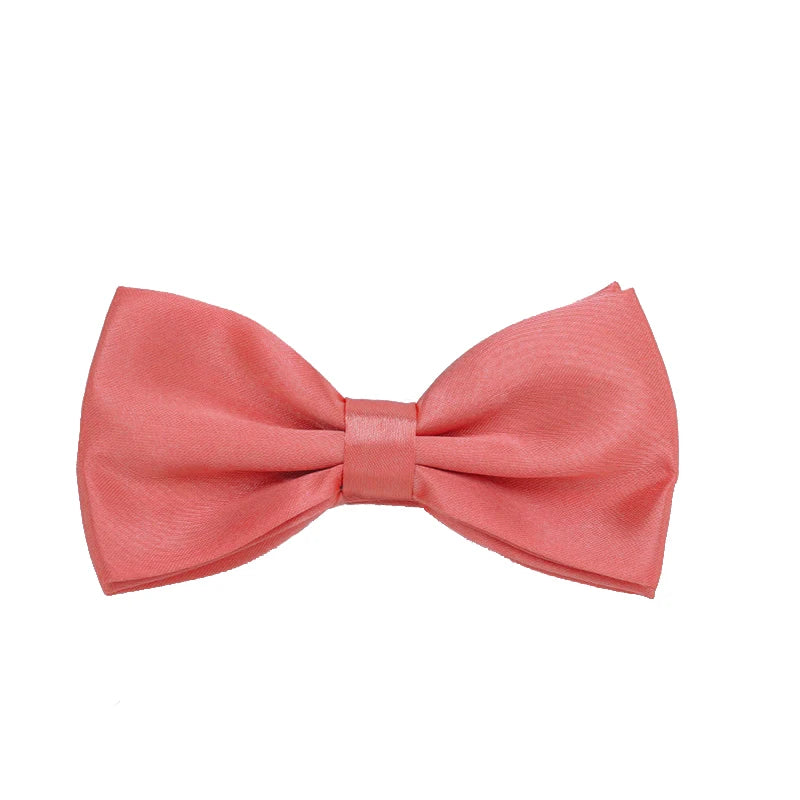 HUISUI 2024 New 43 Color Suit Bow Tie Wedding Gift Solid Party Classic Butterfly Cravat Wholesale Polyester Material Bowtie