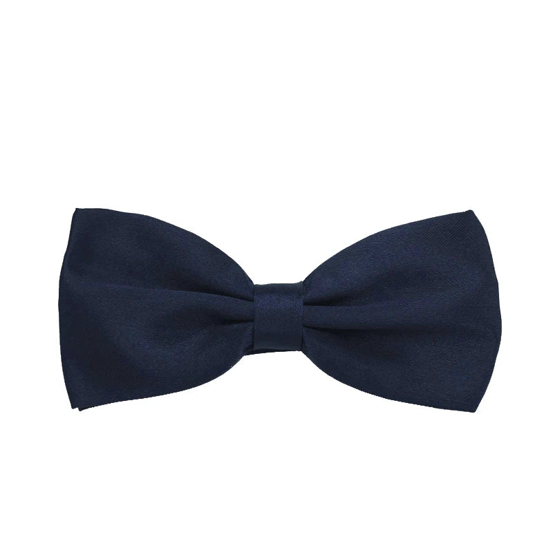 HUISUI 2024 New 43 Color Suit Bow Tie Wedding Gift Solid Party Classic Butterfly Cravat Wholesale Polyester Material Bowtie