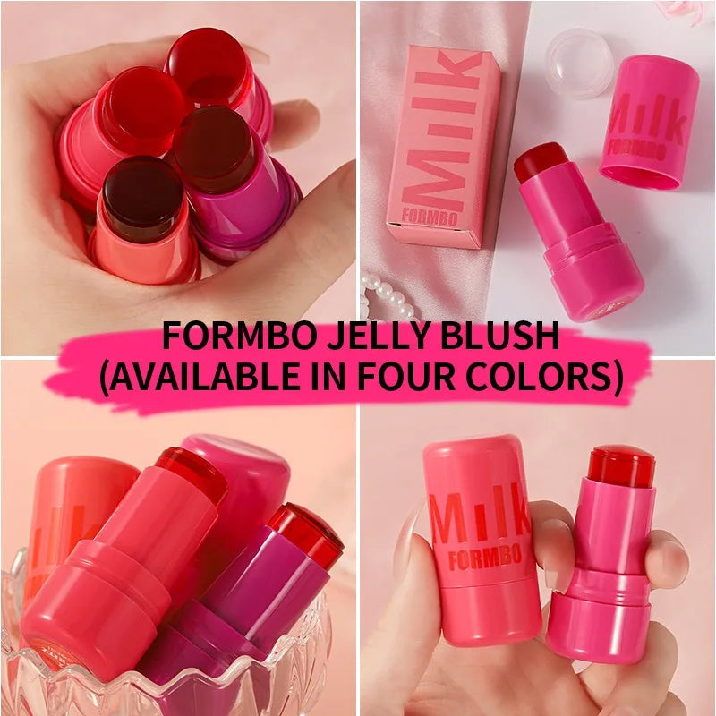 Milk Makeup Blush Stick & Lip Tint - Cooling Matte Jelly Multi-Use Blush