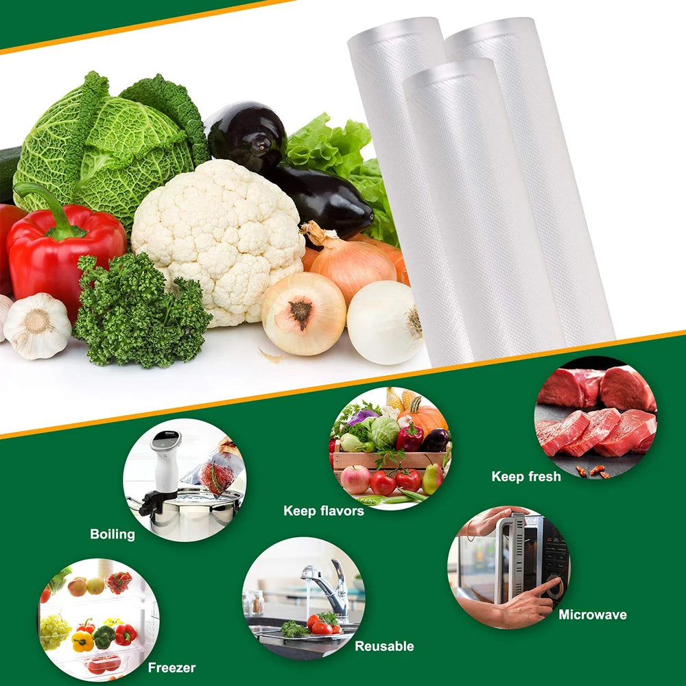 Sous Vide Roll Bags For Vacuum Packing Machine