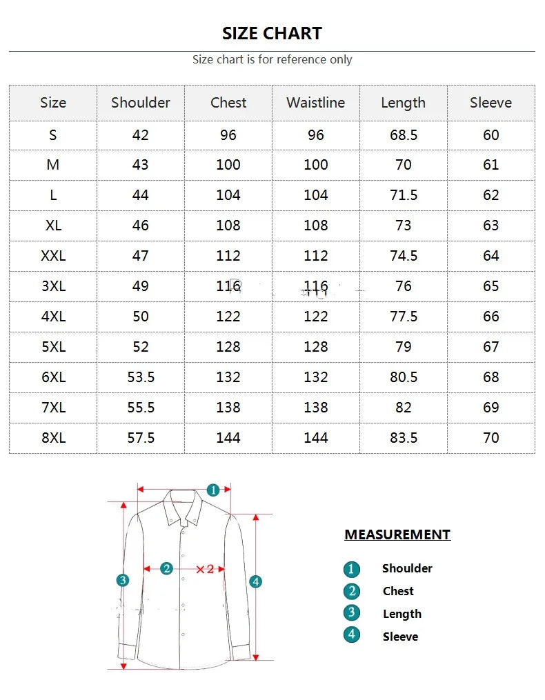 Men Solid Color Business Shirt
