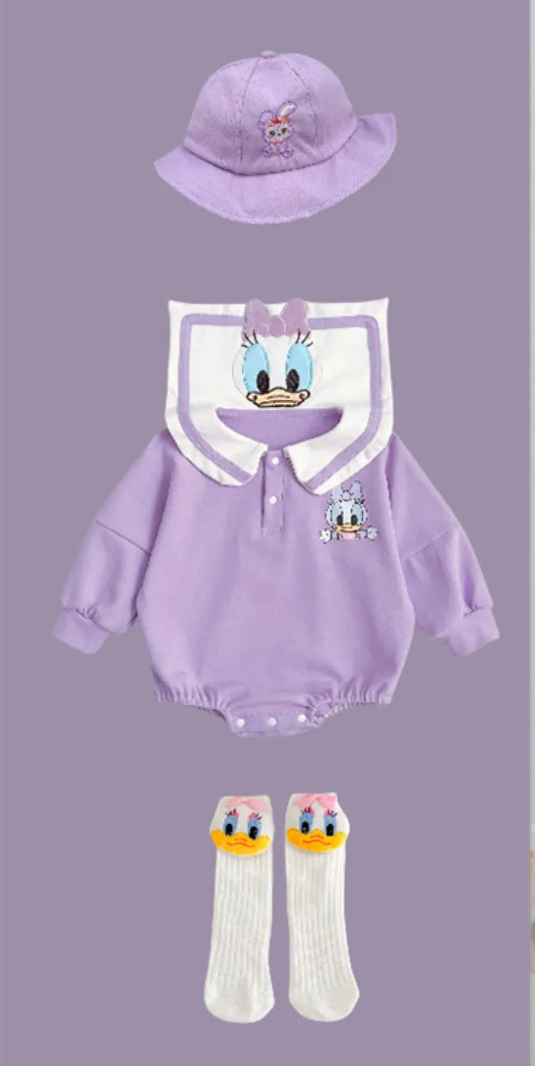Set of 3 pcs , Jumpsuit Infant Short Sleeve