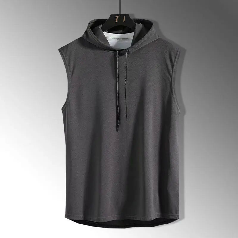 Unisex's Stylish Hooded Tank