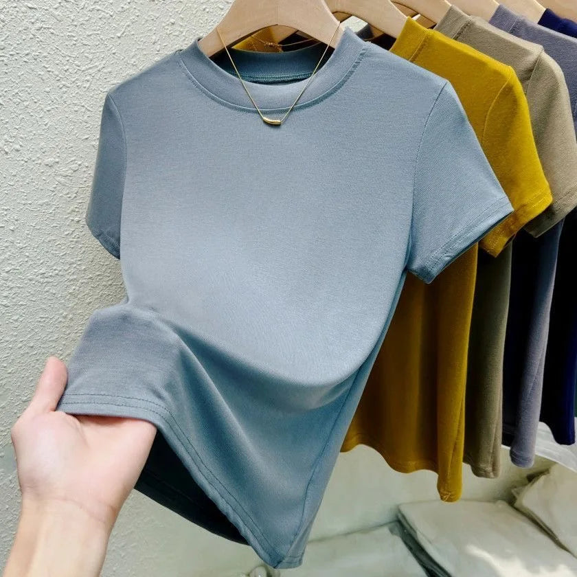 Crew Neck Slim T-Shirt
