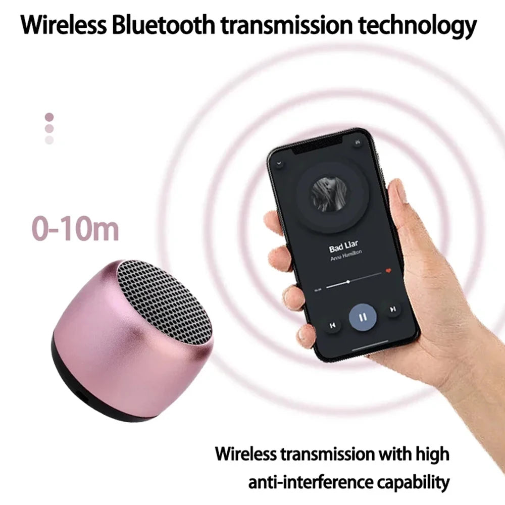 M1 Portable Bluetooth Speaker Music Stereo Surround Mini USB Outdoor Subwoofer Speaker Audio Player Wireless Bluetooth Speaker