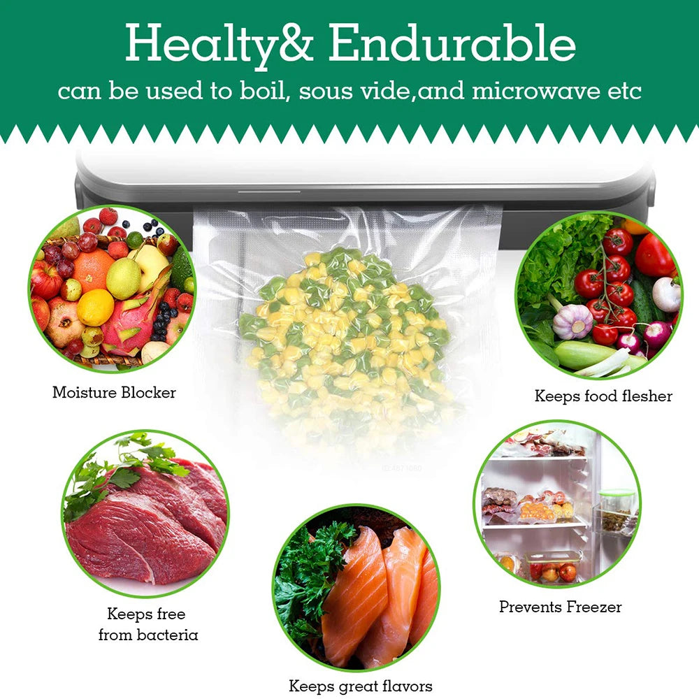 Sous Vide Roll Bags For Vacuum Packing Machine