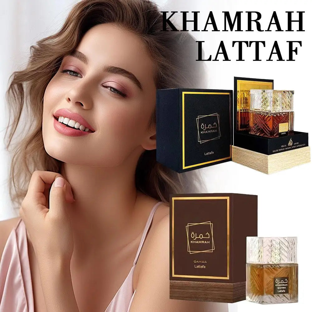 Khamrah Original Perfume for Men - Long-Lasting Arabic Woody Fragrance