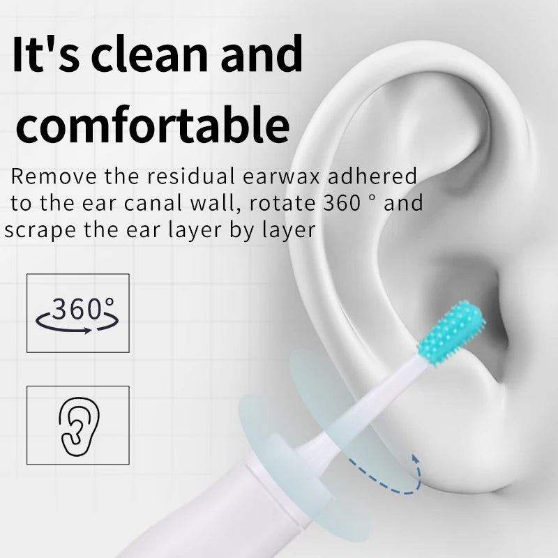Set 16 Pcs Care Soft Spiral For Ears Cares Health Tools Ear Wax Removal Tool