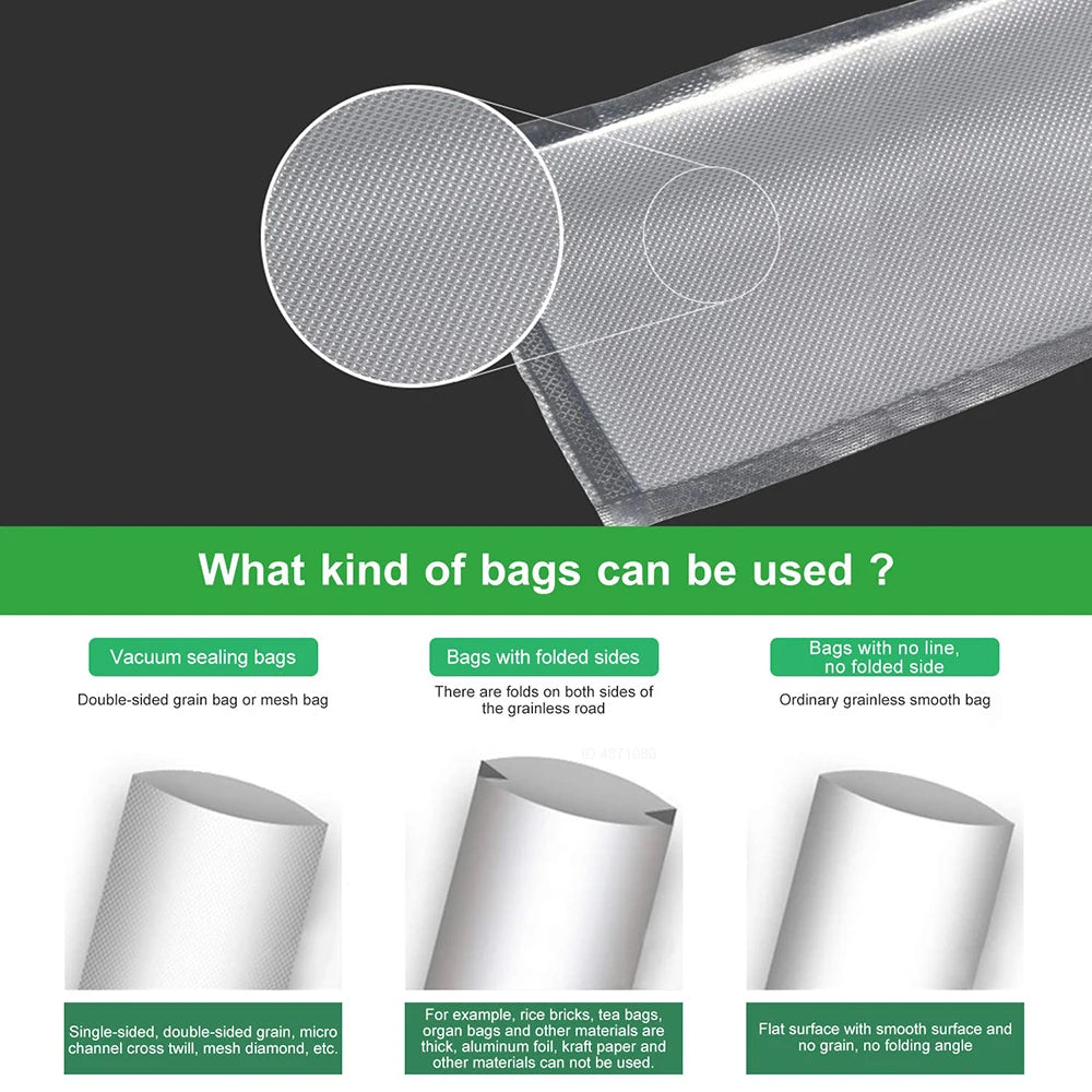 Sous Vide Roll Bags For Vacuum Packing Machine