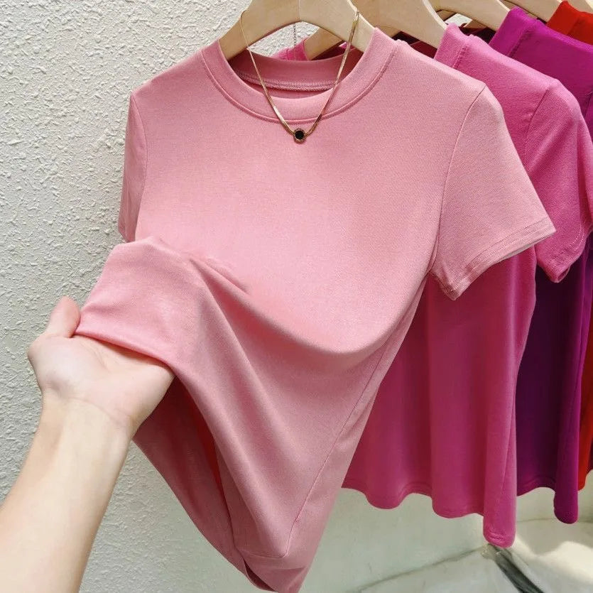 Crew Neck Slim T-Shirt