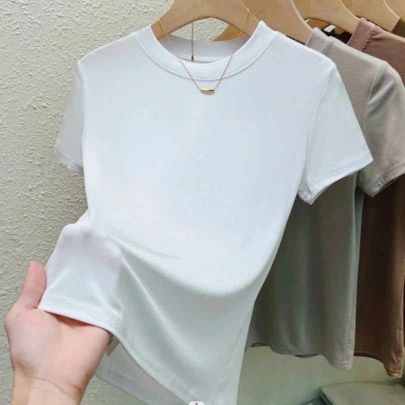 Crew Neck Slim T-Shirt