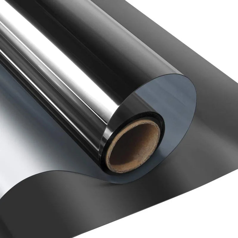 One-Way Mirror Window Film Anti-Ultraviolet Glass Sunscreen Heat Insulation Film Home Anti-Peeping Film Home Office Glass Film