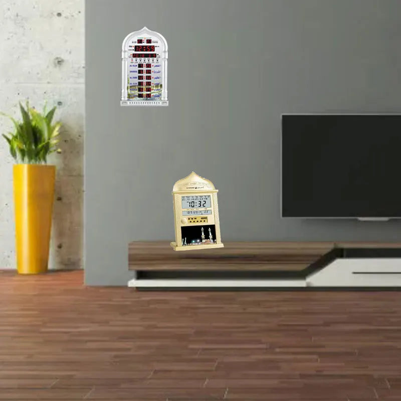 Muslim Prayer Wall Clock Alarm