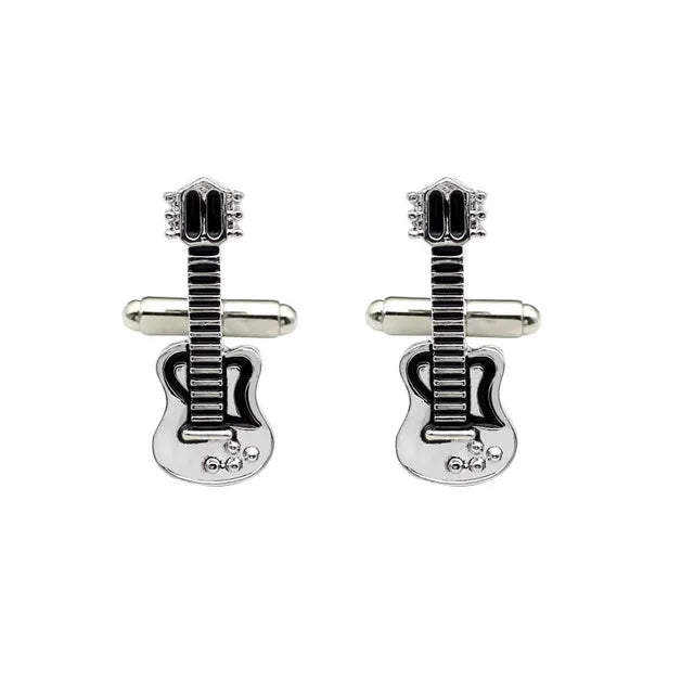 Luxury Men's Cufflinks 2025 - Crystal & Enamel Round Design for Formal Shirts & Special Occasions