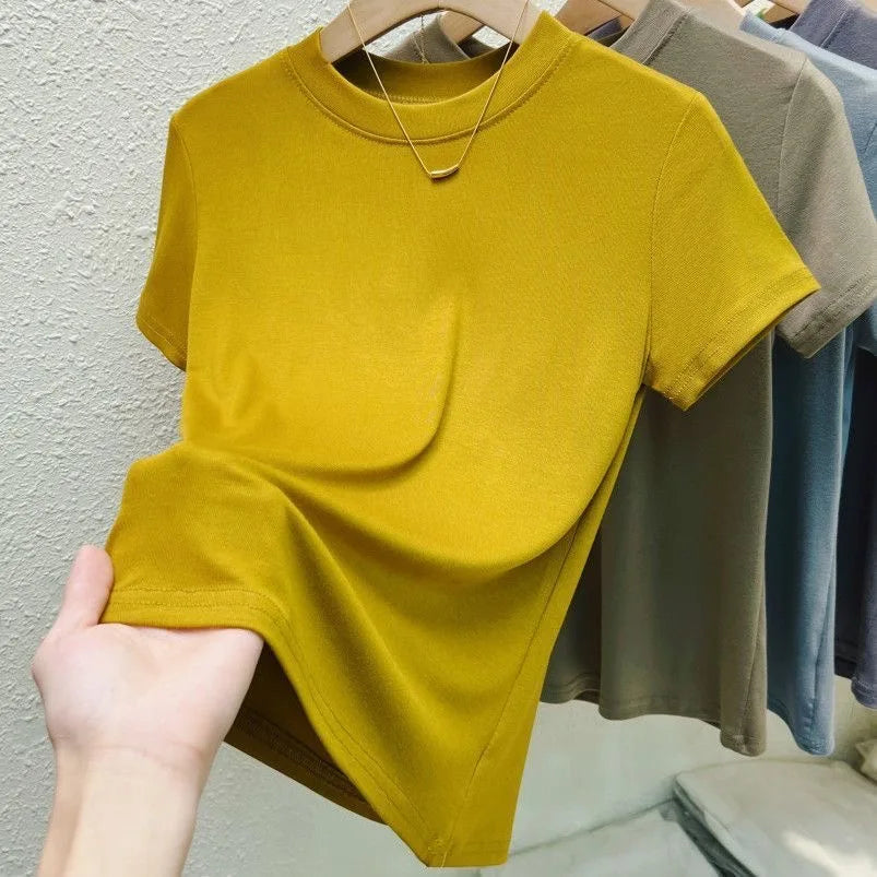 Crew Neck Slim T-Shirt