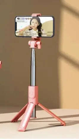 Handheld 360 Degree Flexible Sports Camera Monopod Stand Mobile Phone Mini Selfie Stick Tripod With Wireless Remote