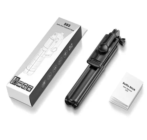Handheld 360 Degree Flexible Sports Camera Monopod Stand Mobile Phone Mini Selfie Stick Tripod With Wireless Remote