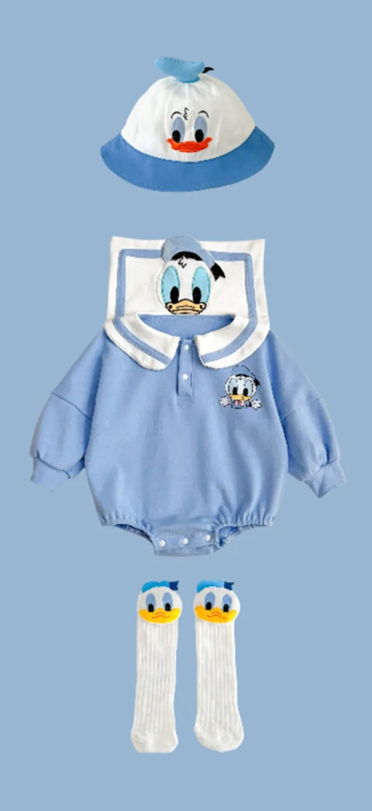 Set of 3 pcs , Jumpsuit Infant Short Sleeve