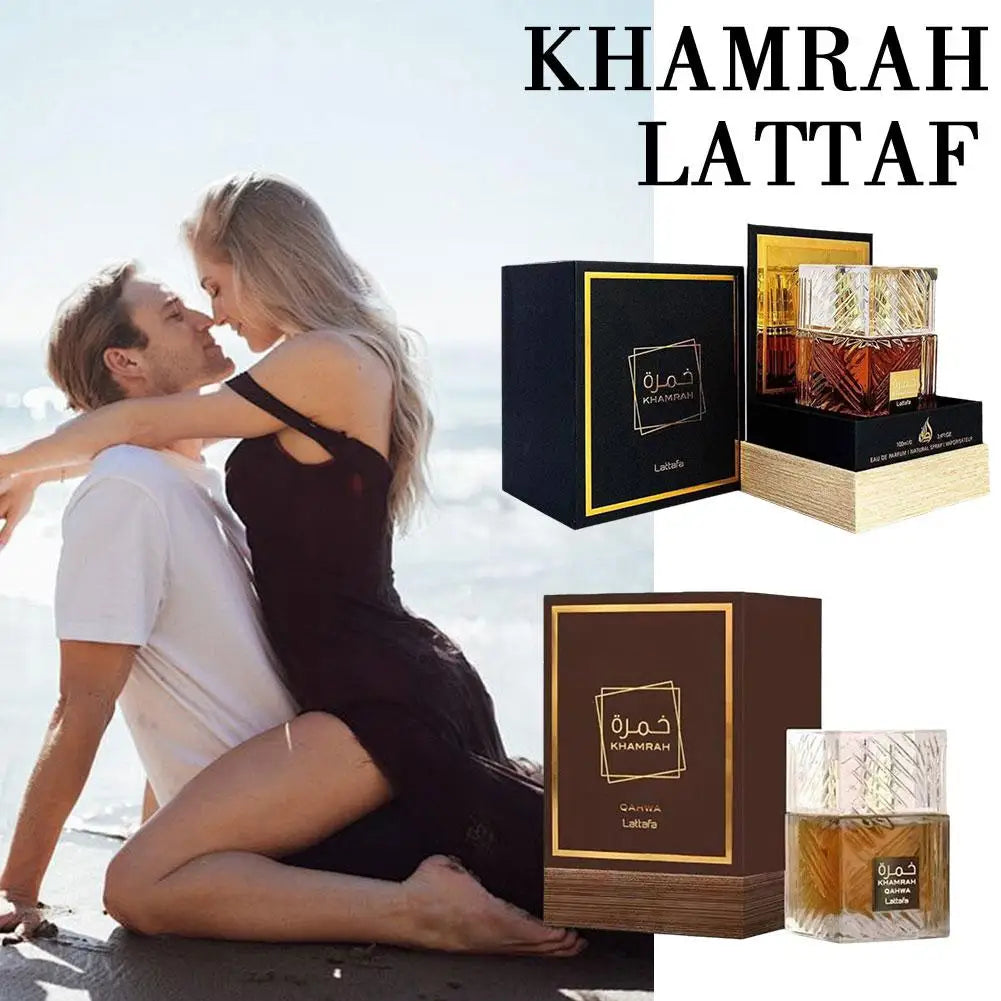 Khamrah Original Perfume for Men - Long-Lasting Arabic Woody Fragrance