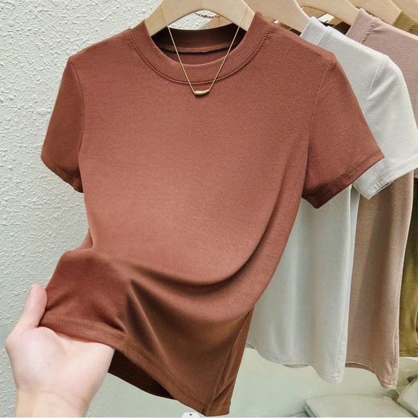 Crew Neck Slim T-Shirt