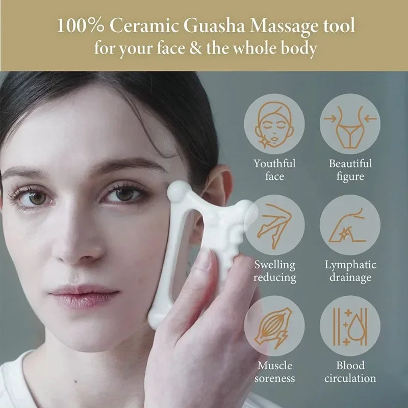 Body Skin Care Relaxation Scraper Body Relaxation Fat Guasha Board Face Lift Muscle Relief