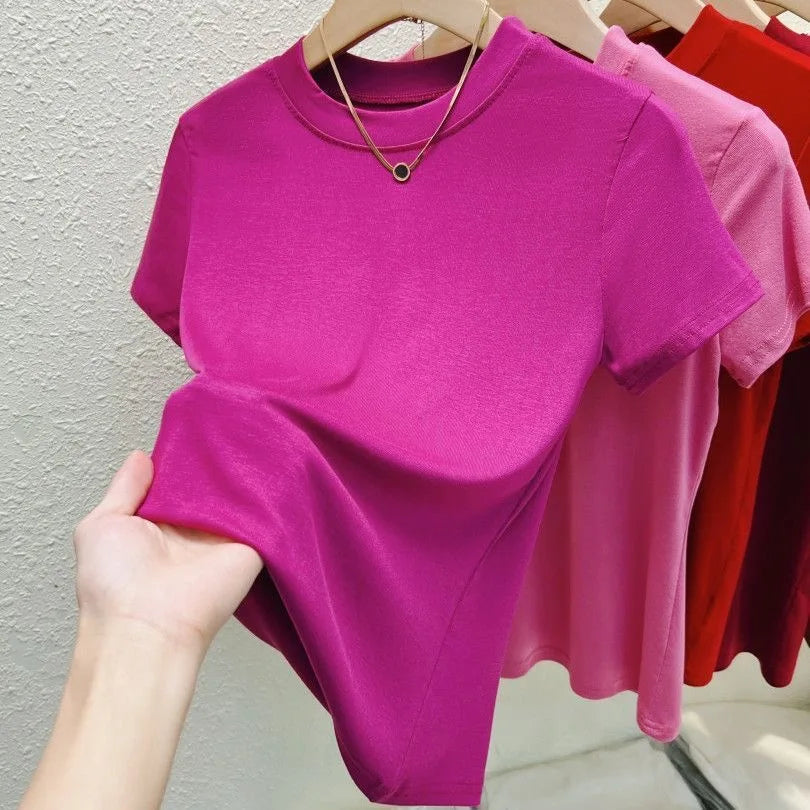 Crew Neck Slim T-Shirt