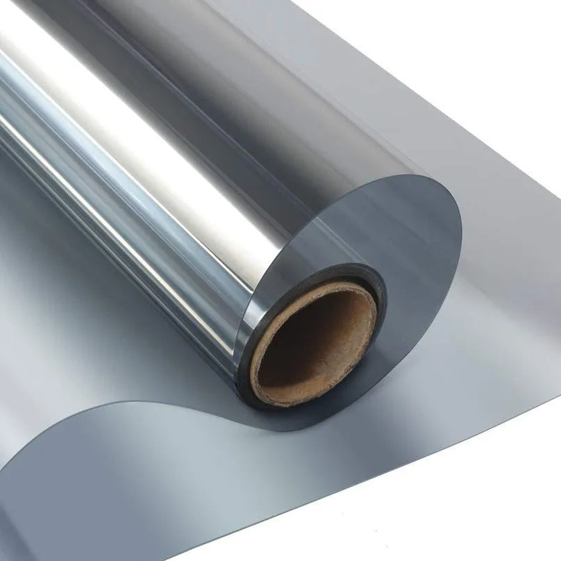 One-Way Mirror Window Film Anti-Ultraviolet Glass Sunscreen Heat Insulation Film Home Anti-Peeping Film Home Office Glass Film