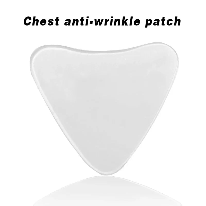 Reusable Chest Lift Patch Self-adhesive Chest Neck Pad Silicone Anti-Aging Wrinkle Remover Pad