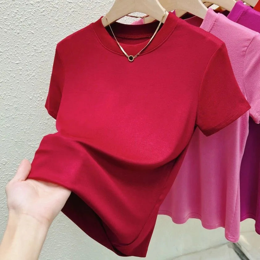 Crew Neck Slim T-Shirt