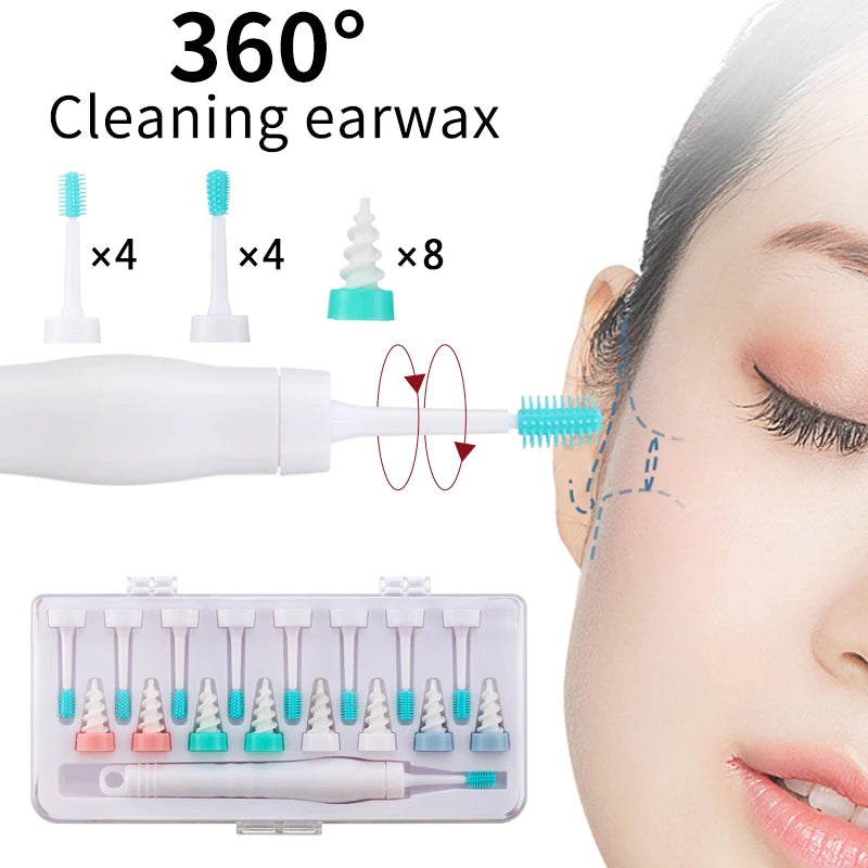 Set 16 Pcs Care Soft Spiral For Ears Cares Health Tools Ear Wax Removal Tool