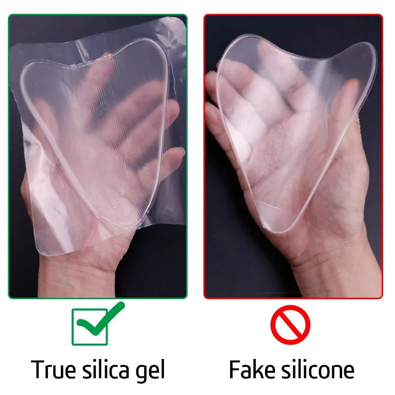Reusable Chest Lift Patch Self-adhesive Chest Neck Pad Silicone Anti-Aging Wrinkle Remover Pad