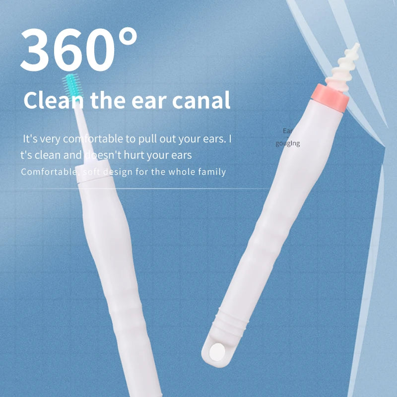 Set 16 Pcs Care Soft Spiral For Ears Cares Health Tools Ear Wax Removal Tool