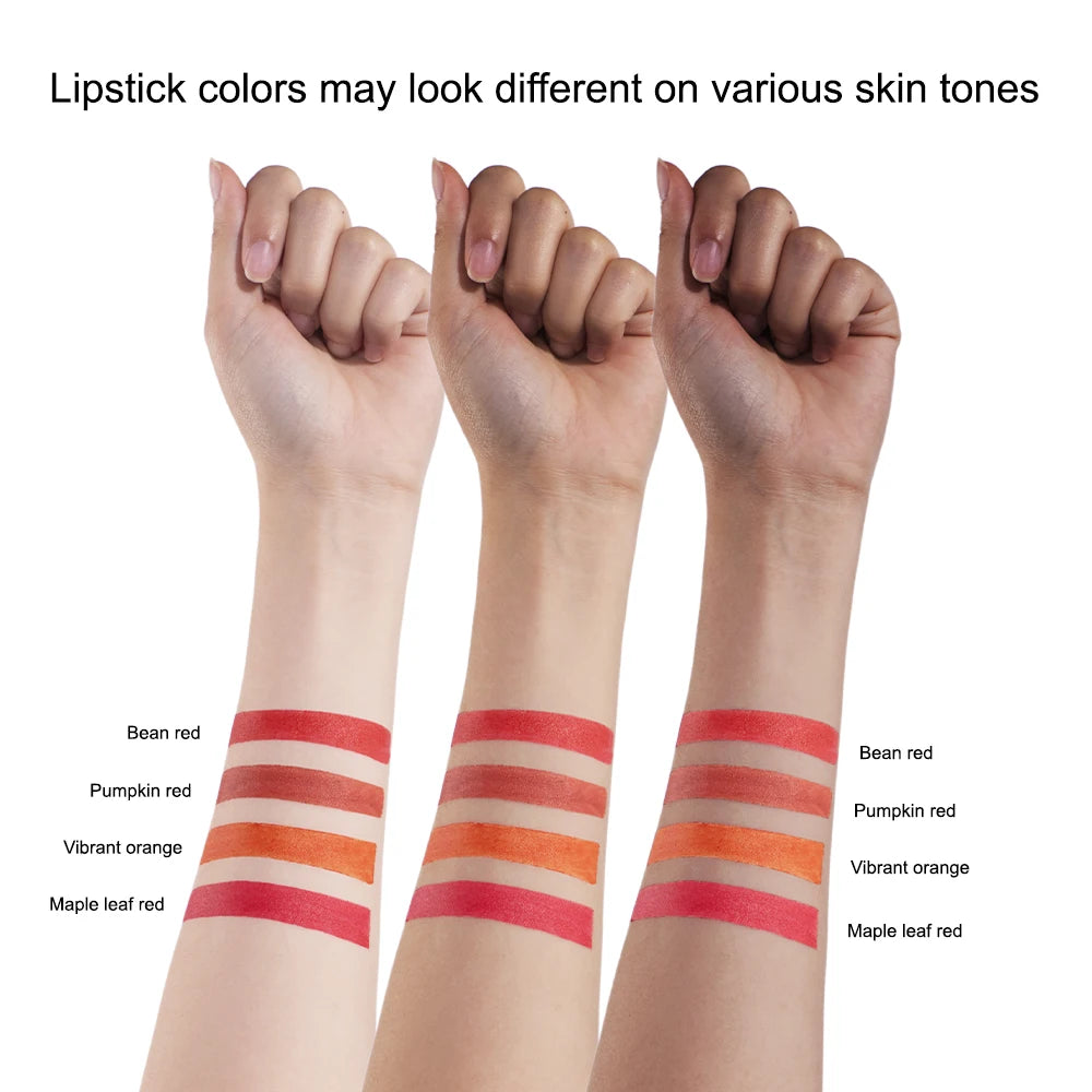 Cigarette Lip Gloss 4Colors/Set Velvet Matte Waterproof Long-lasting