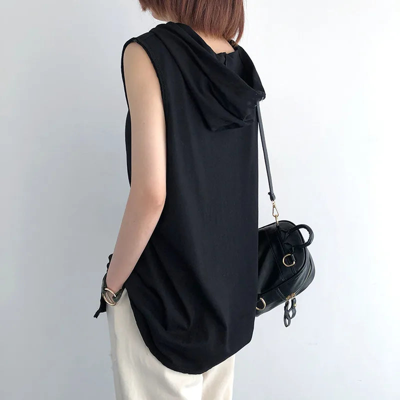 Unisex's Stylish Hooded Tank