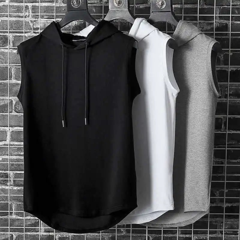 Unisex's Stylish Hooded Tank