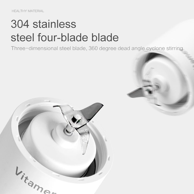 Electric USB Rechargeable Mixer Smoothie Slushy Cup Juice Blender Bottle USB Charging Kitchen Gadgets