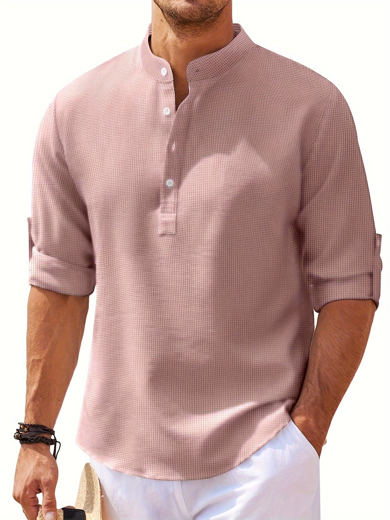 Men's Retro Casual Long Sleeve