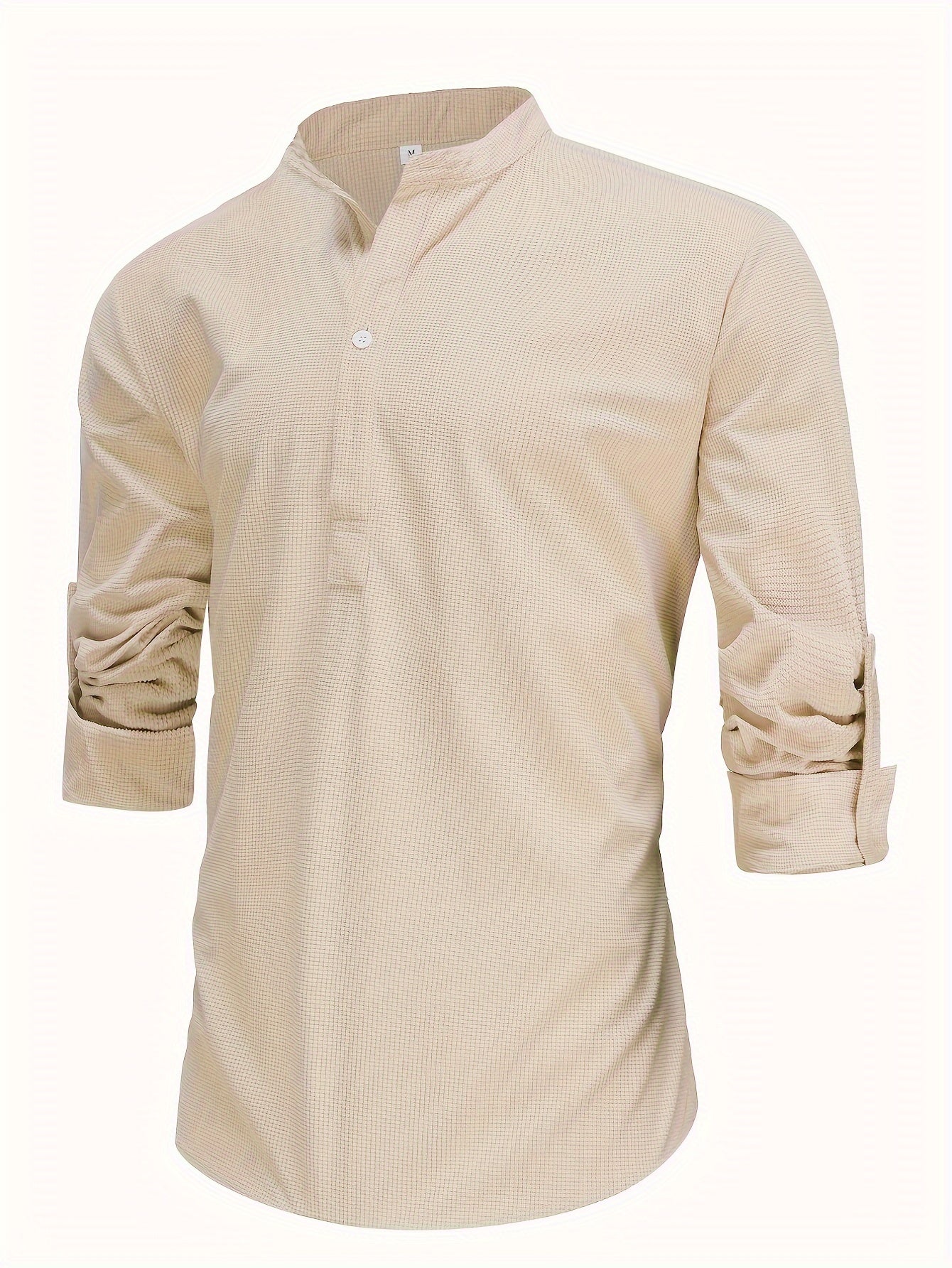 Men's Retro Casual Long Sleeve