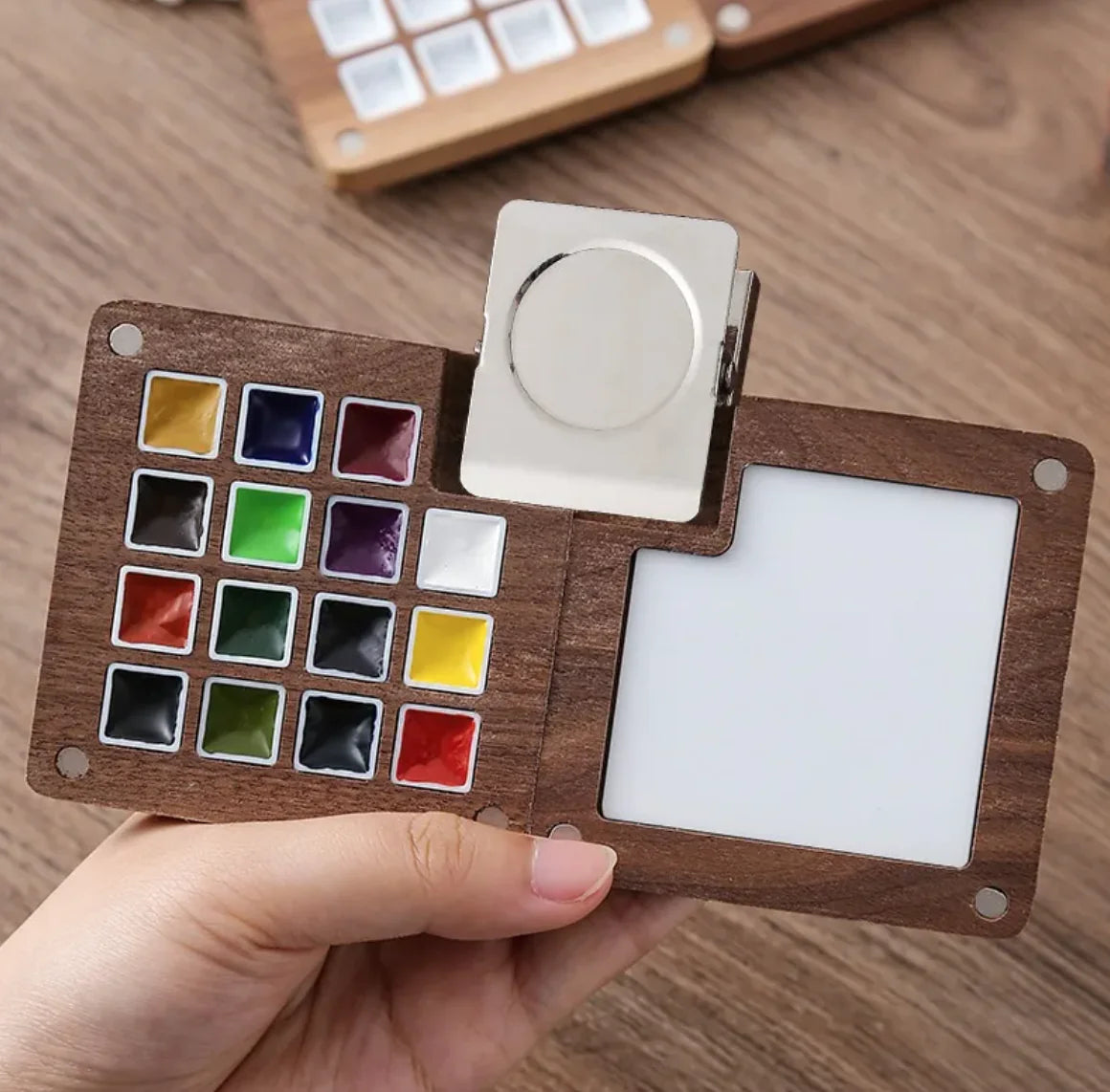 Portable 8-Color Watercolor Sketch Set