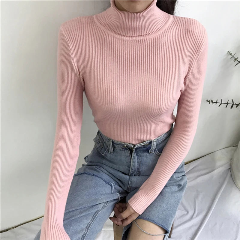 Korean Slim Women Pullover