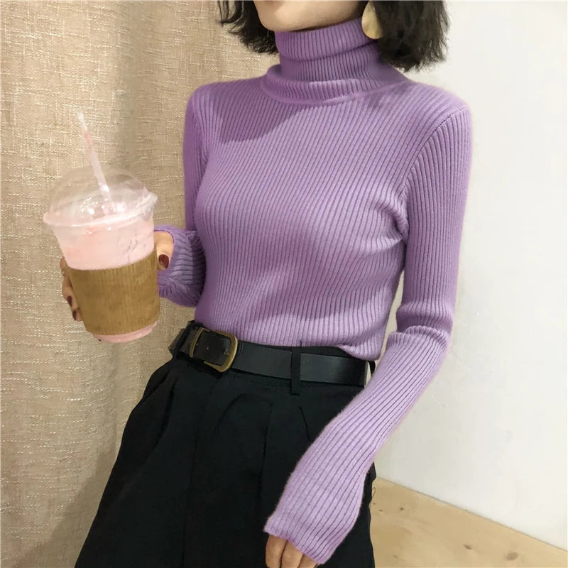 Korean Slim Women Pullover