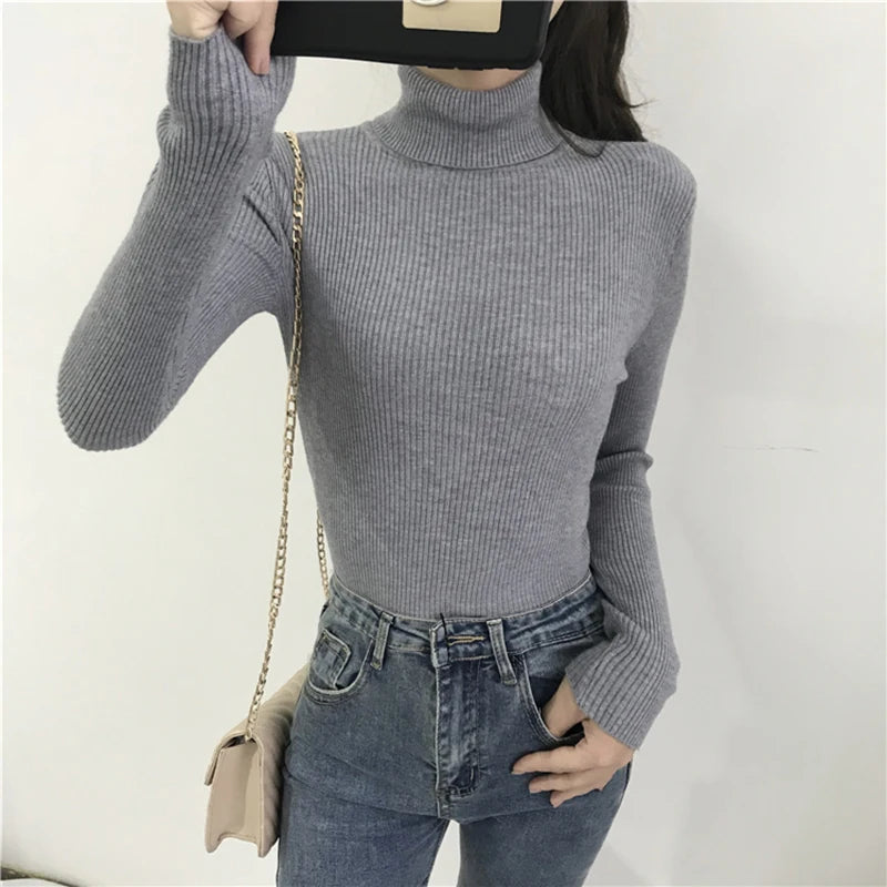 Korean Slim Women Pullover