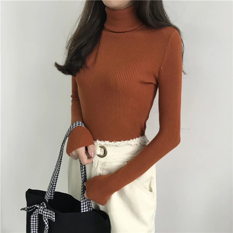 Korean Slim Women Pullover